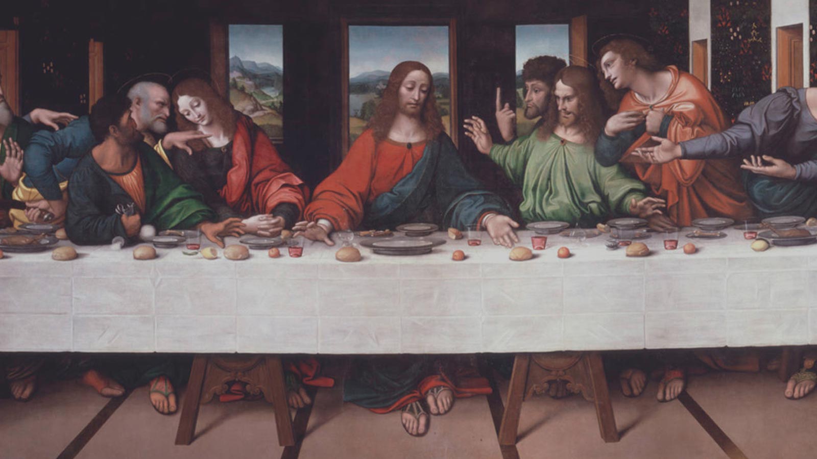 Картина последняя вечеря христа